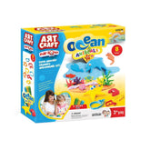 03574 OCEAN ANIMAL SET PLAY DOUGH